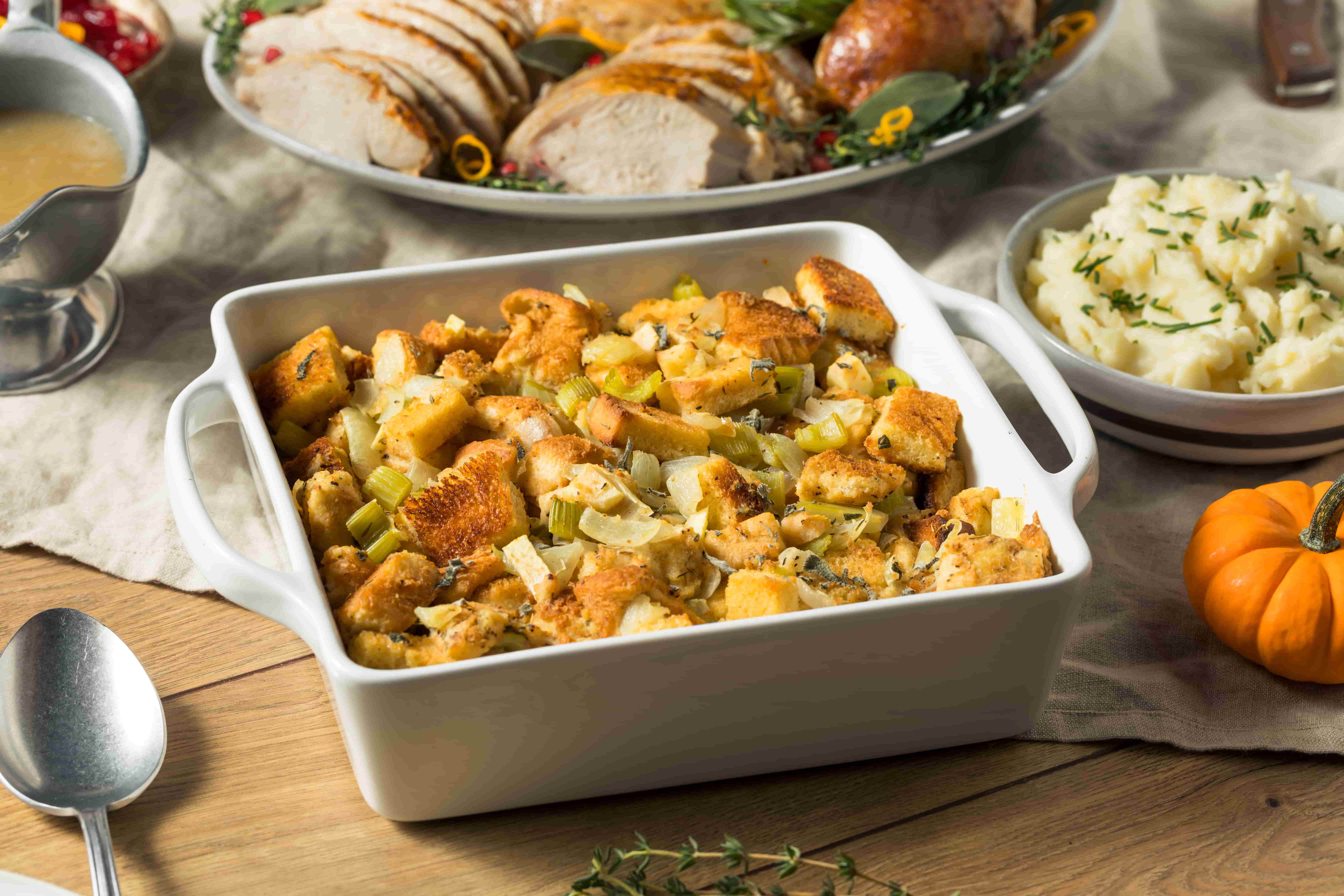 Homemade Bread Stuffing