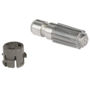 Slicer shredder Stabilizing pin and cap