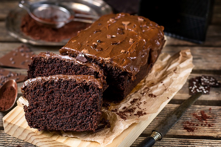 Chocolate Spelt Fudge Cake