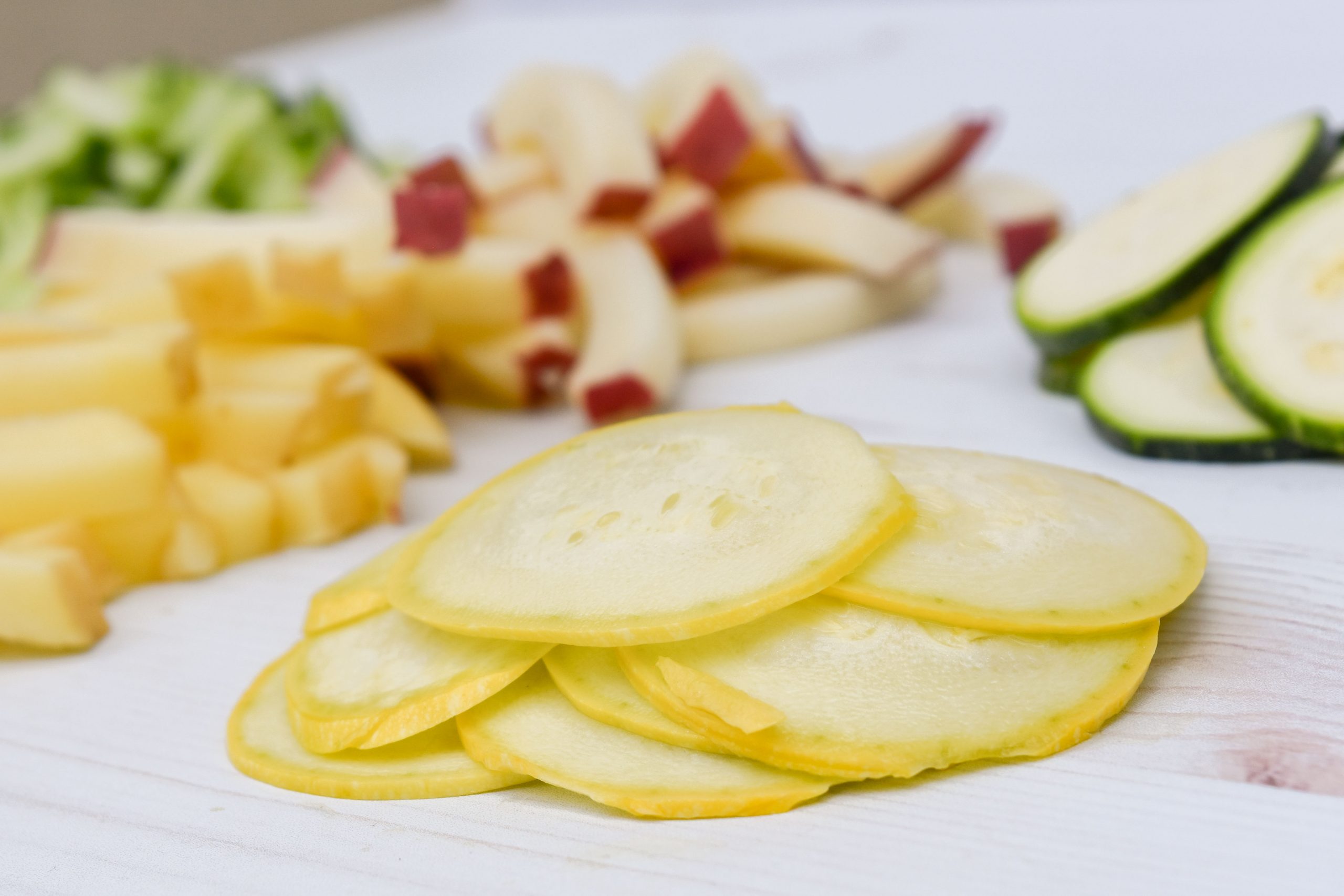 Sliced Zucchini