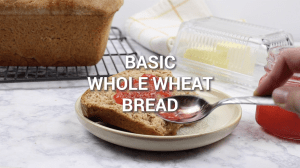 Basic Whole Wheat Bread