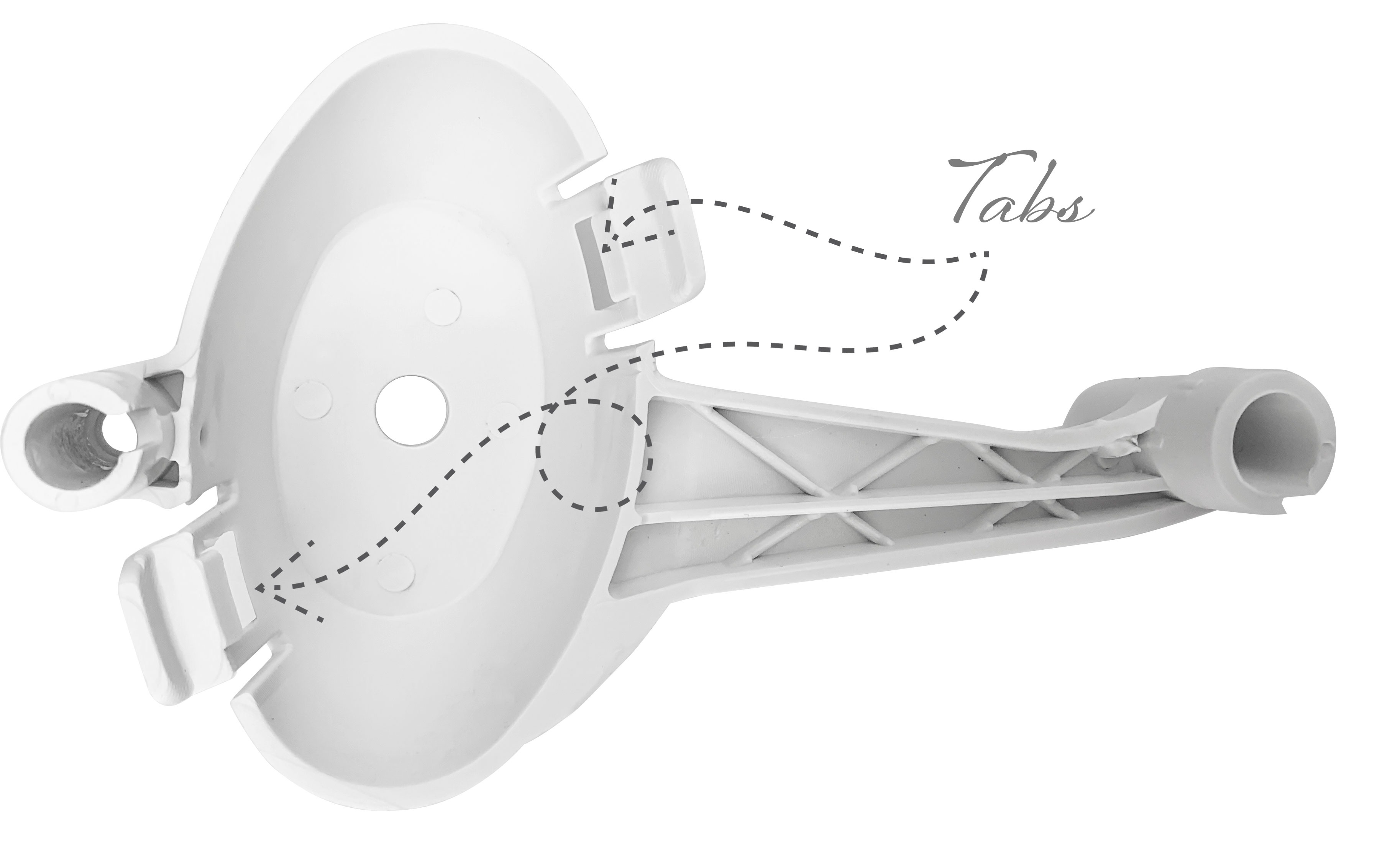 Baker's Pack Attachment Set for NutriMill Artiste Mixer and Bosch Universal  Plus Mixer (Cake Paddles, Bowl Scraper & Cookie Paddles) 