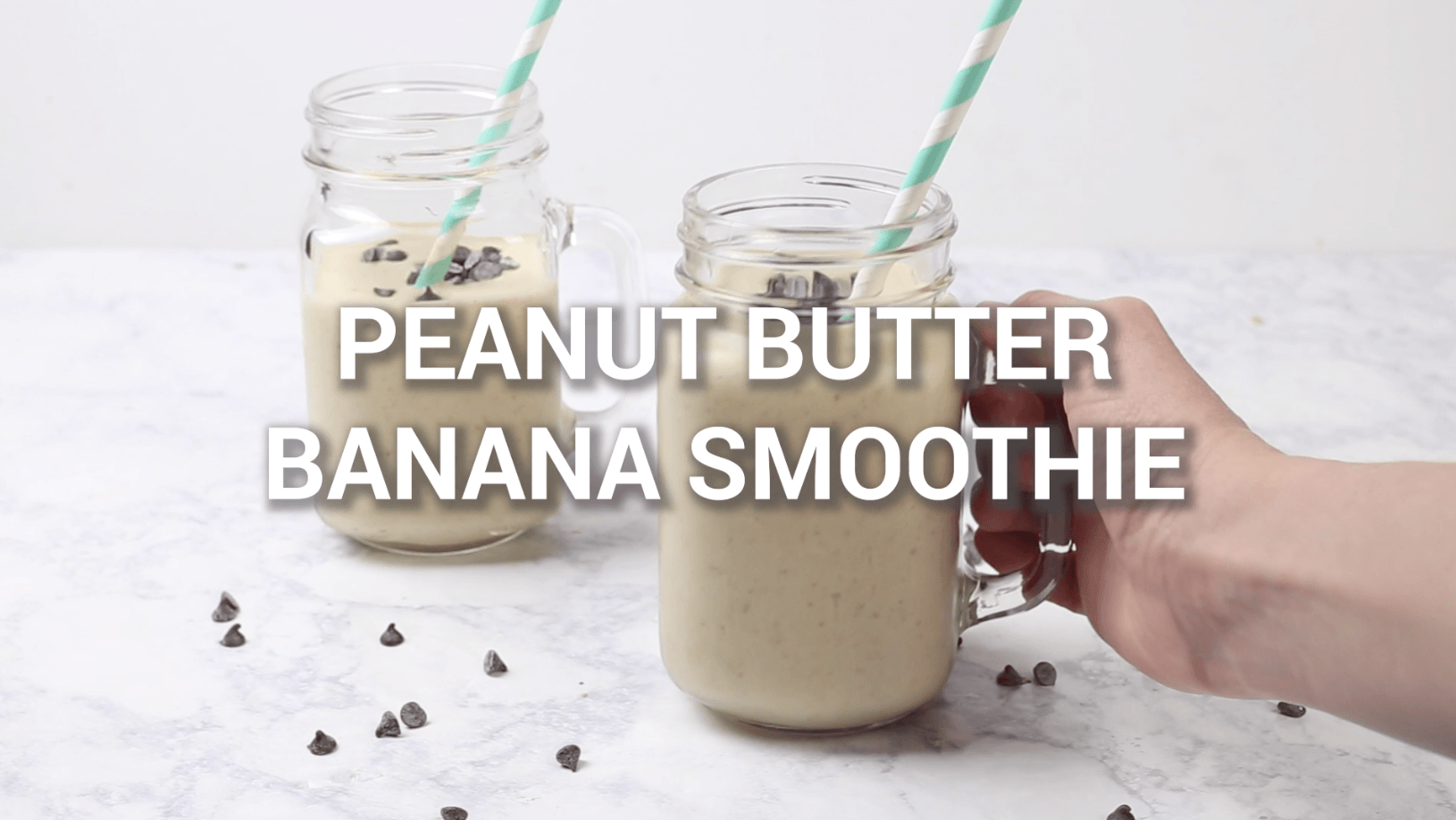 Peanut Butter and Banana Smoothie