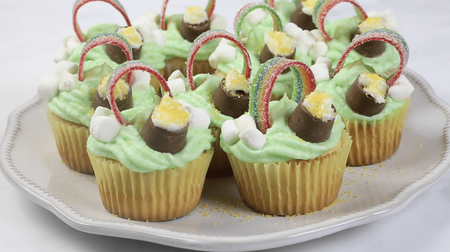 Pot of Gold Cupcakes