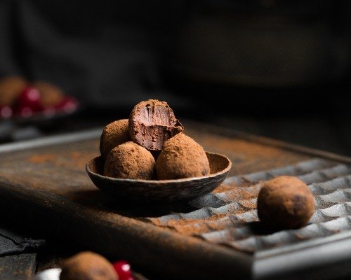 Dark Chocolate Truffles