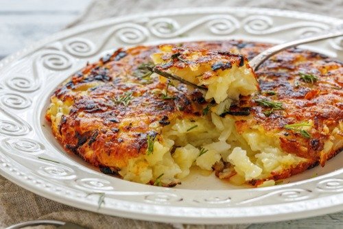 Plate of Rosti