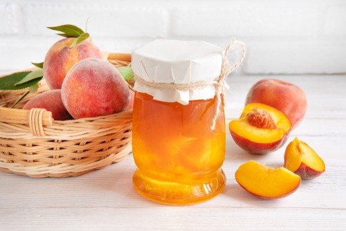 Jar of Peach Jam