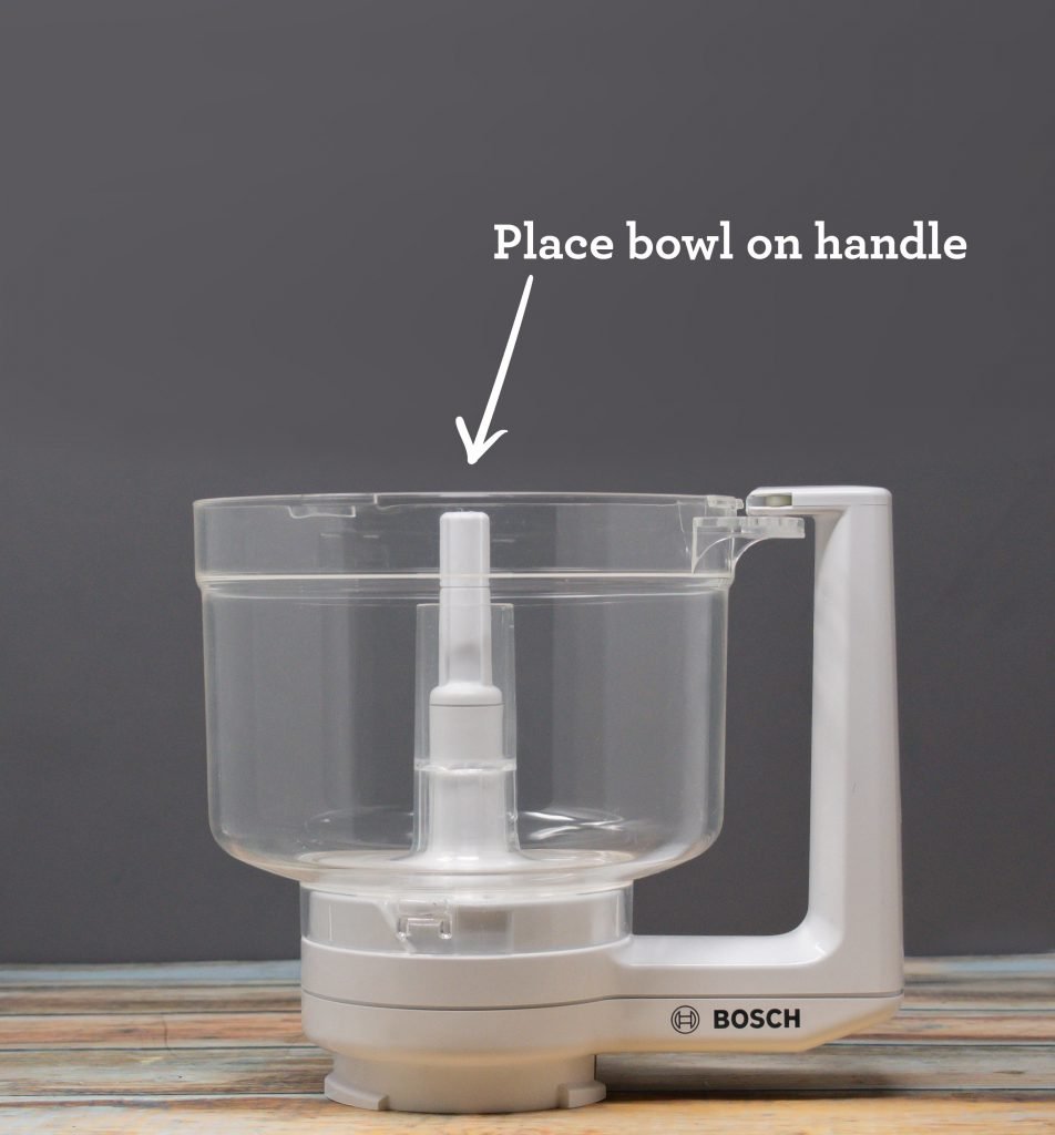 Attached Bowl and Mixer
