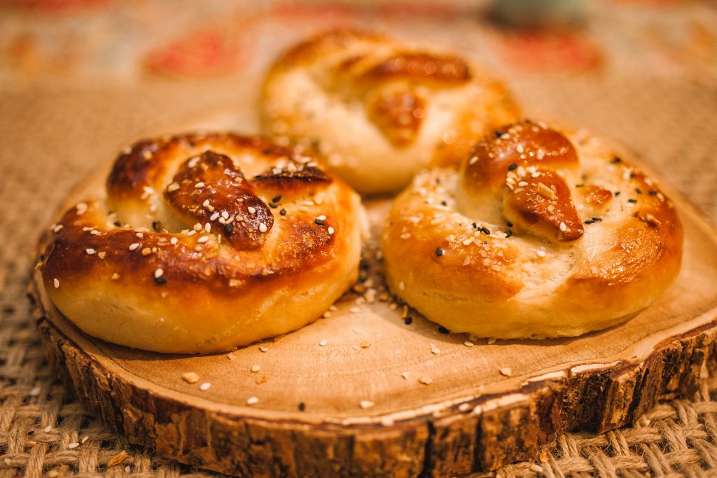 Finished Soft Pretzels