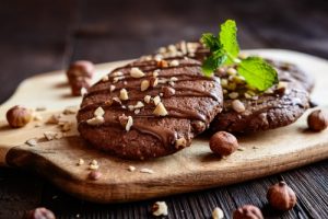 Chocolate and Hazelnut Cookies