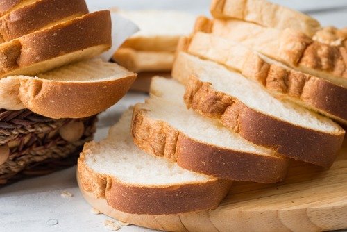 Homemade white bread