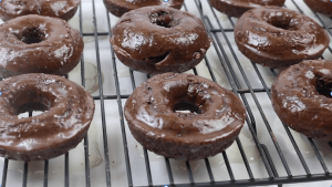 Chocolate doughnuts