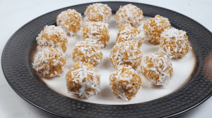 Plate of Apricot Bites