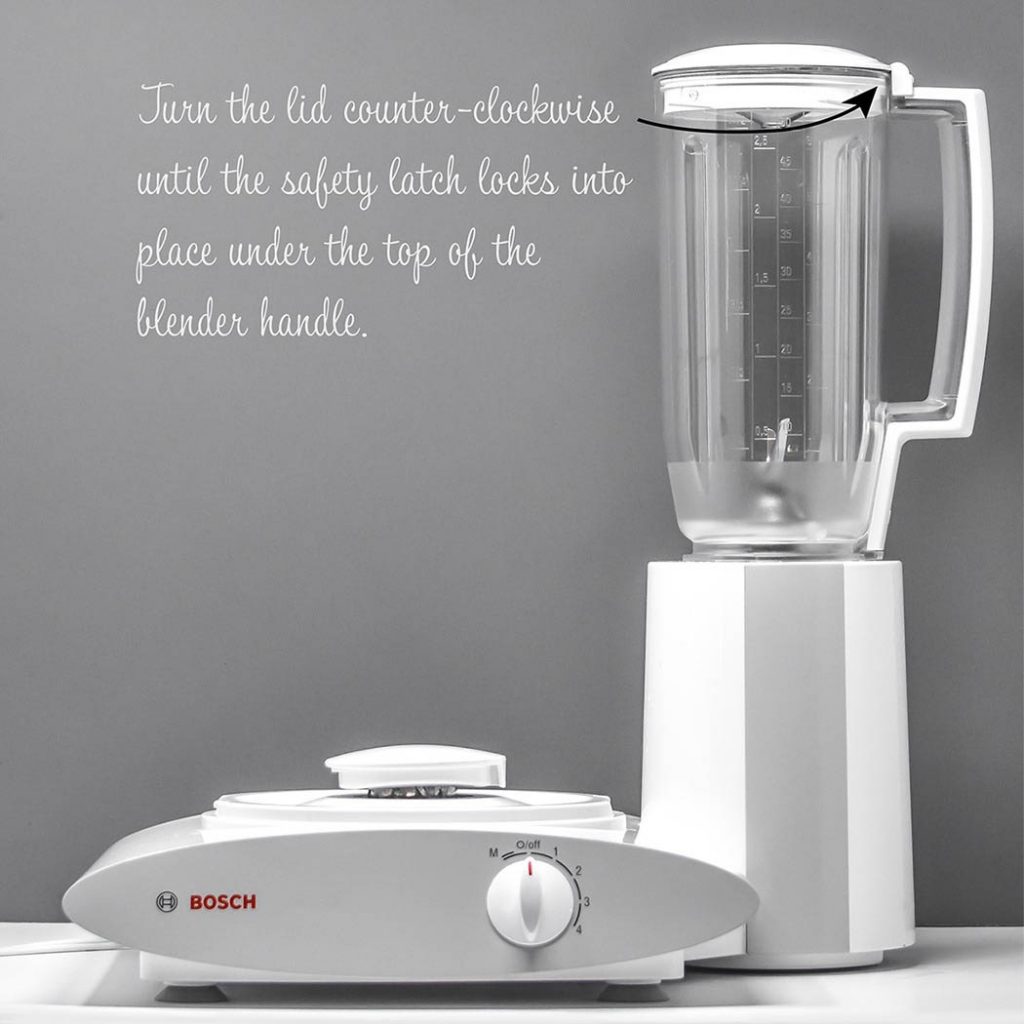 How To Use The Blender Attachment - Bosch Mixers USA