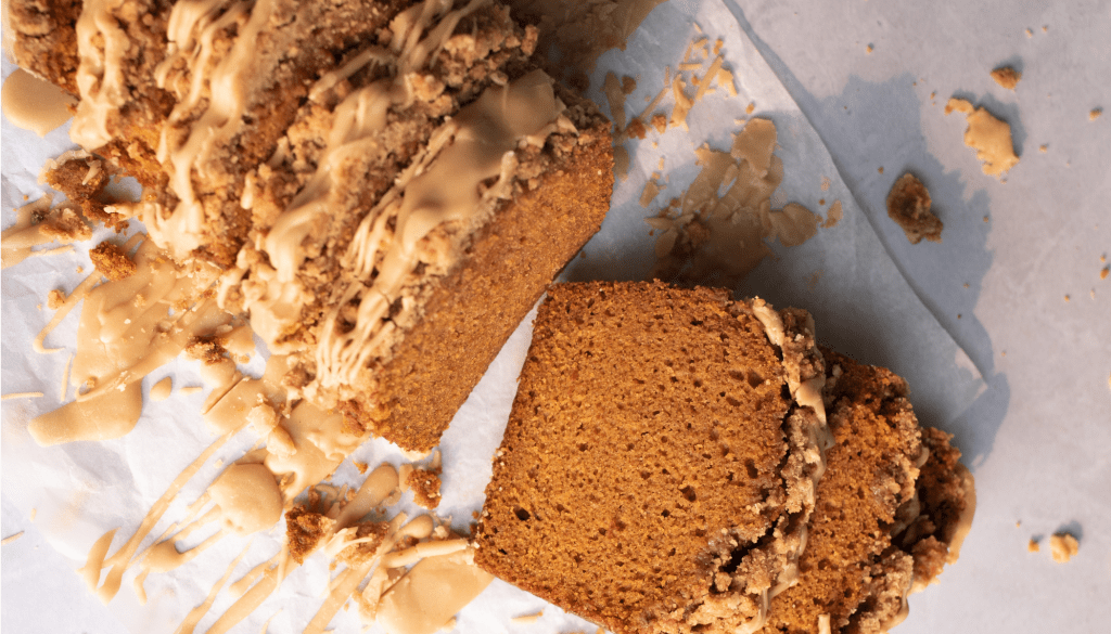 Pumpkin Streusel Bread