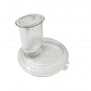 Replacemennt lid and pusher for the food processor attachment for the bosch universal plus kitchen mixer